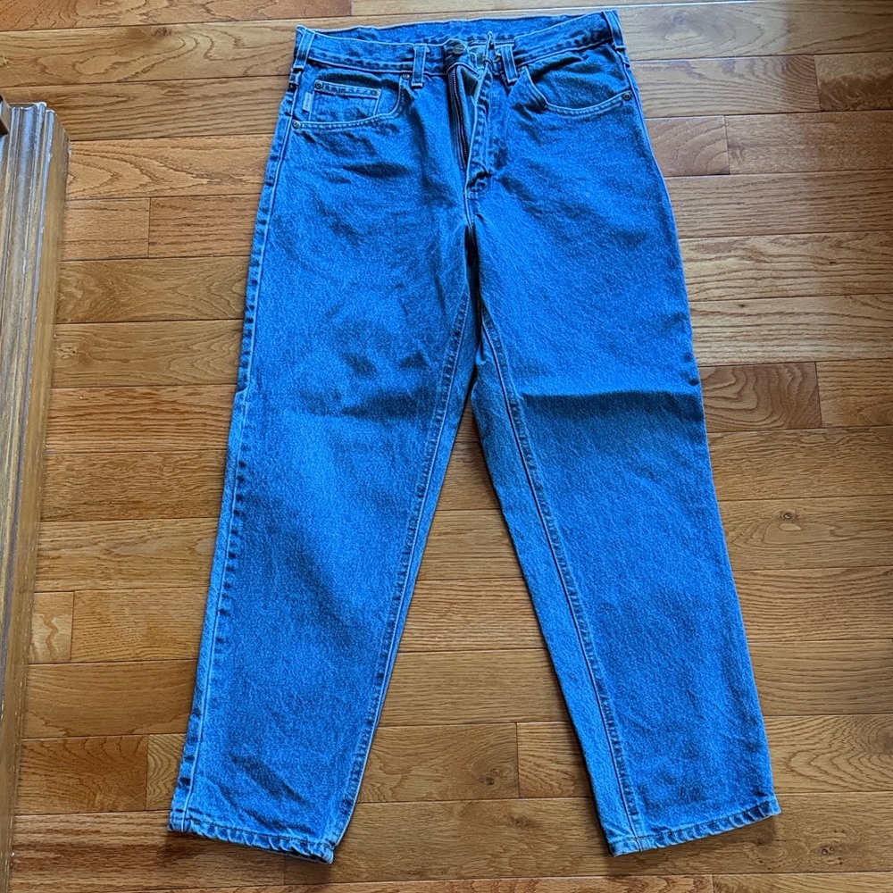 Carhartt Men's Relaxed Fit Blue Jeans